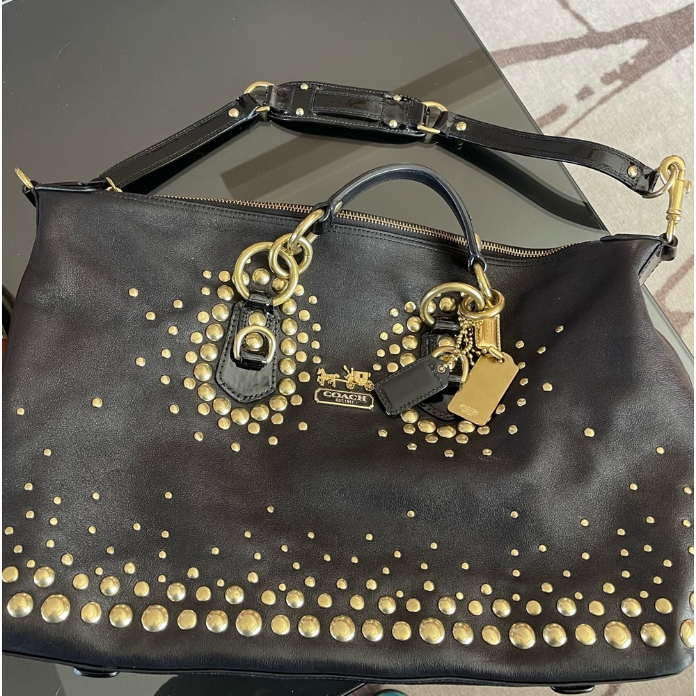 Coach Madison Sabrina Rivet Handbag